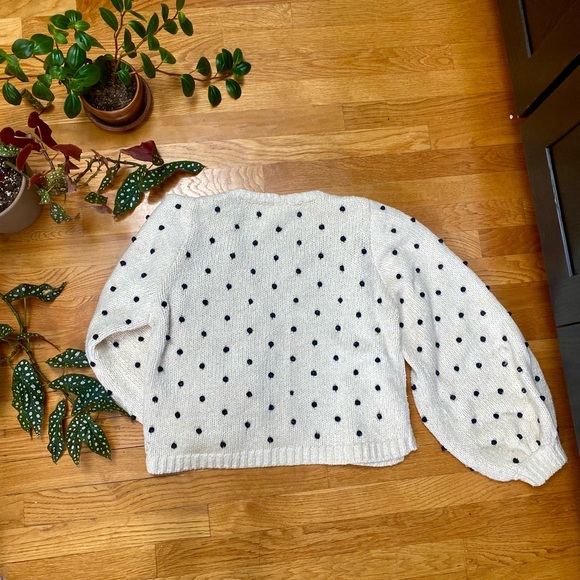 Ulla Johnson Polka Dot Cardigan - Picture 5 of 7